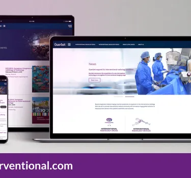 Guerbet shows its commitment to supporting professionals in the field of interventional imaging with its launch of a specialized website