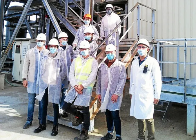 Visites de nos sites de fabrication de principes actifs à Marans et Lanester !