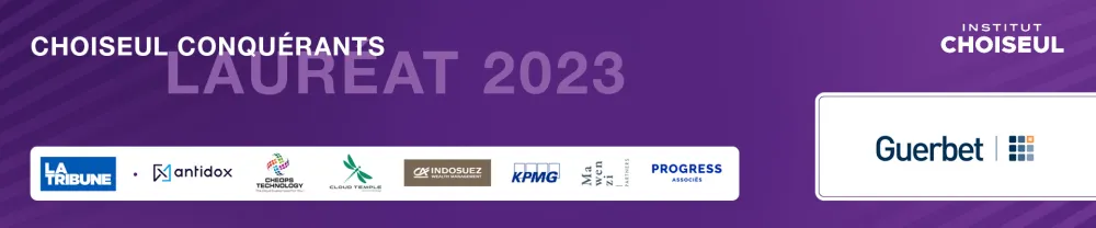 Banner Guerbet for Choiseul Conquerants in 2023